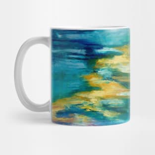 Coral Reef Pink Yellow Mug